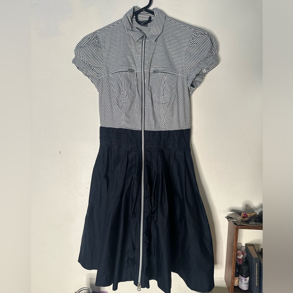 Armani Exchange Zippered Dress with Pockets Size 4